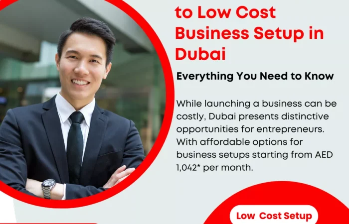 Low cost business setup in Dubai.