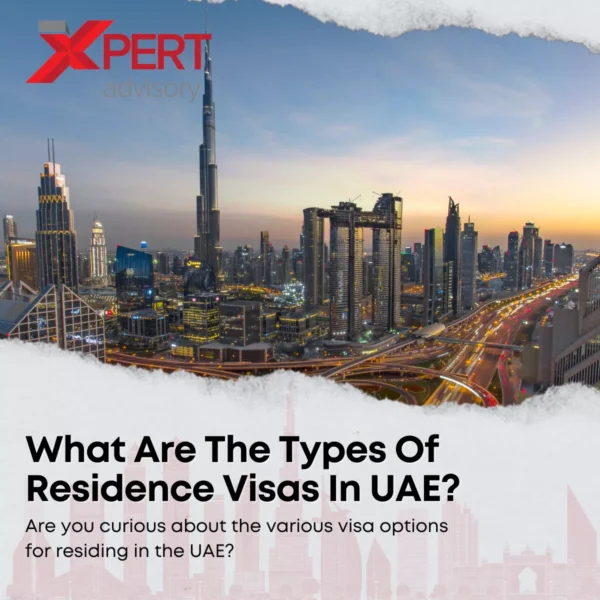 What Are The Types Of Residence Visas In UAE?