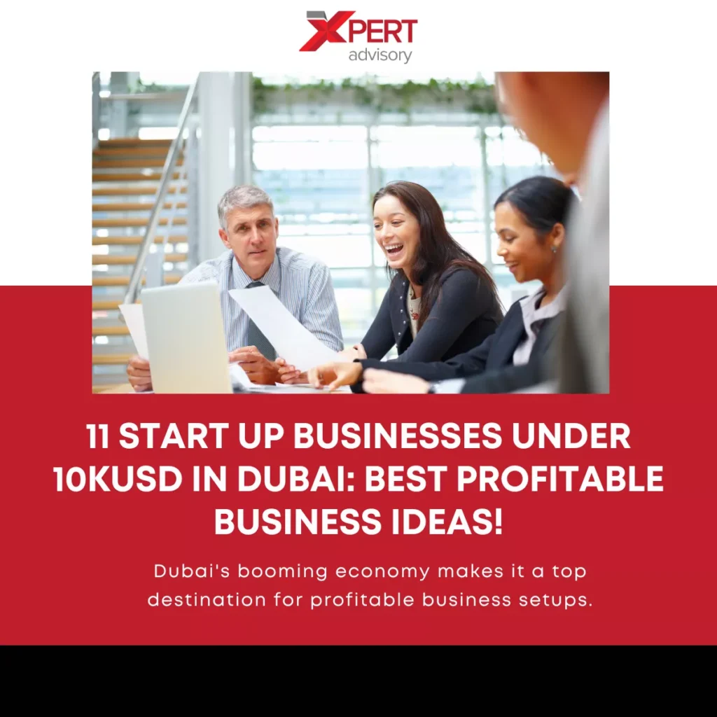 Start Up Businesses Under 10K in Dubai