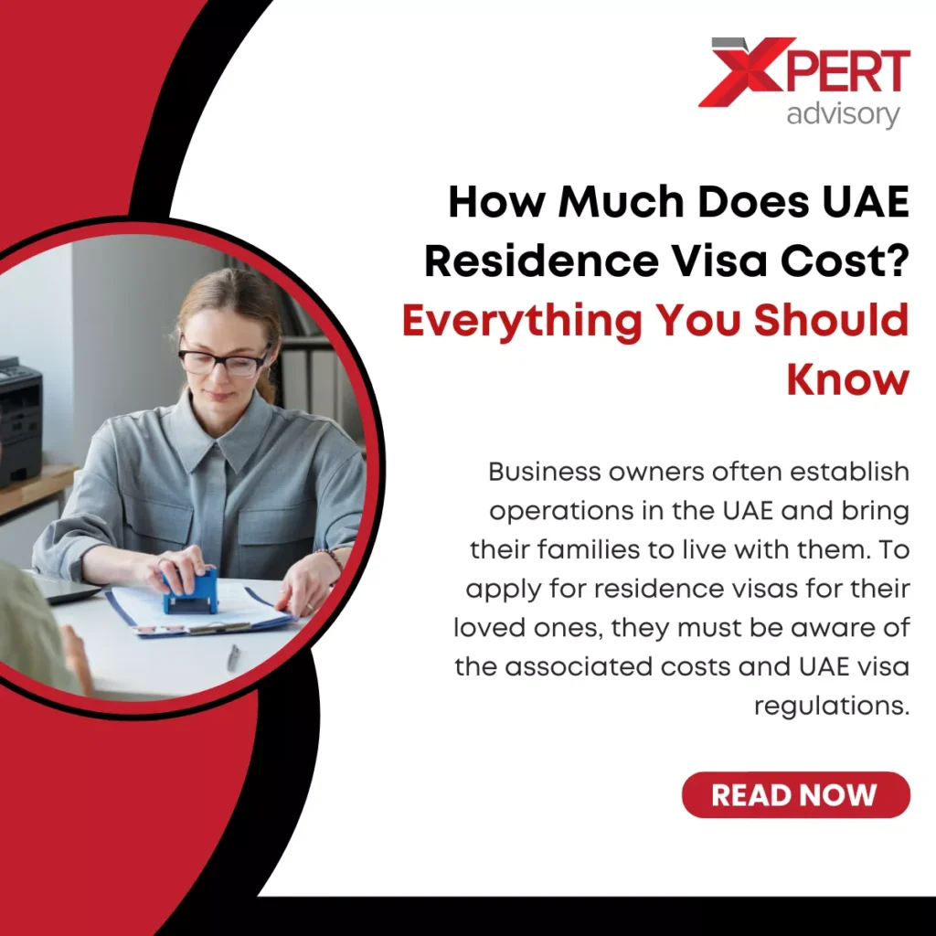 how much does uae residence visa cost