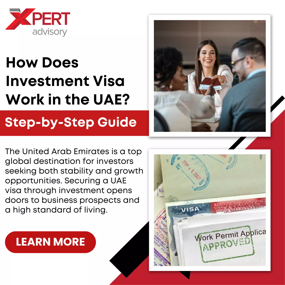 how does investment visa work