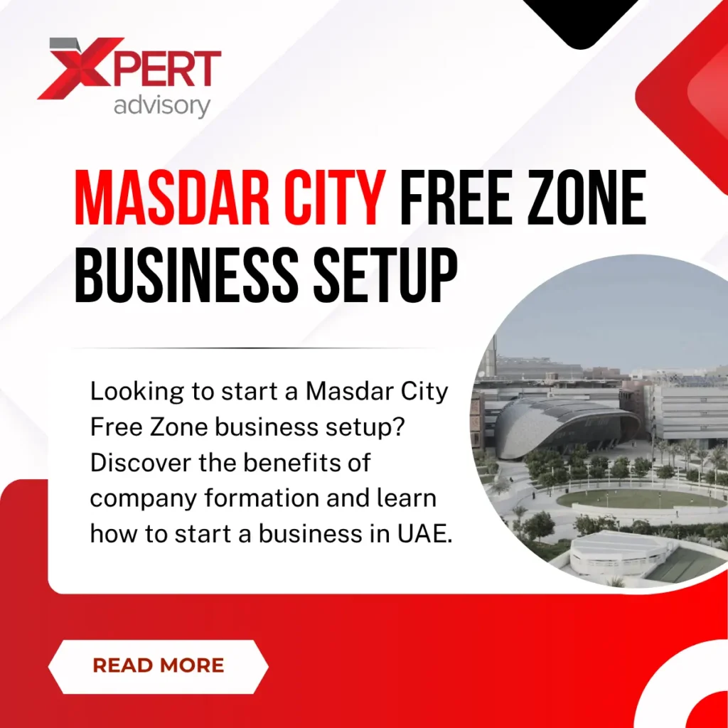 masdar city free zone business setup