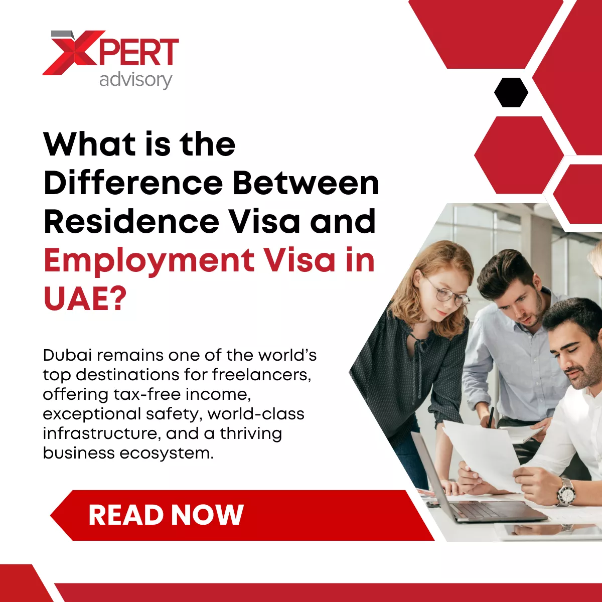 what is the difference between residence visa and employment visa in uae