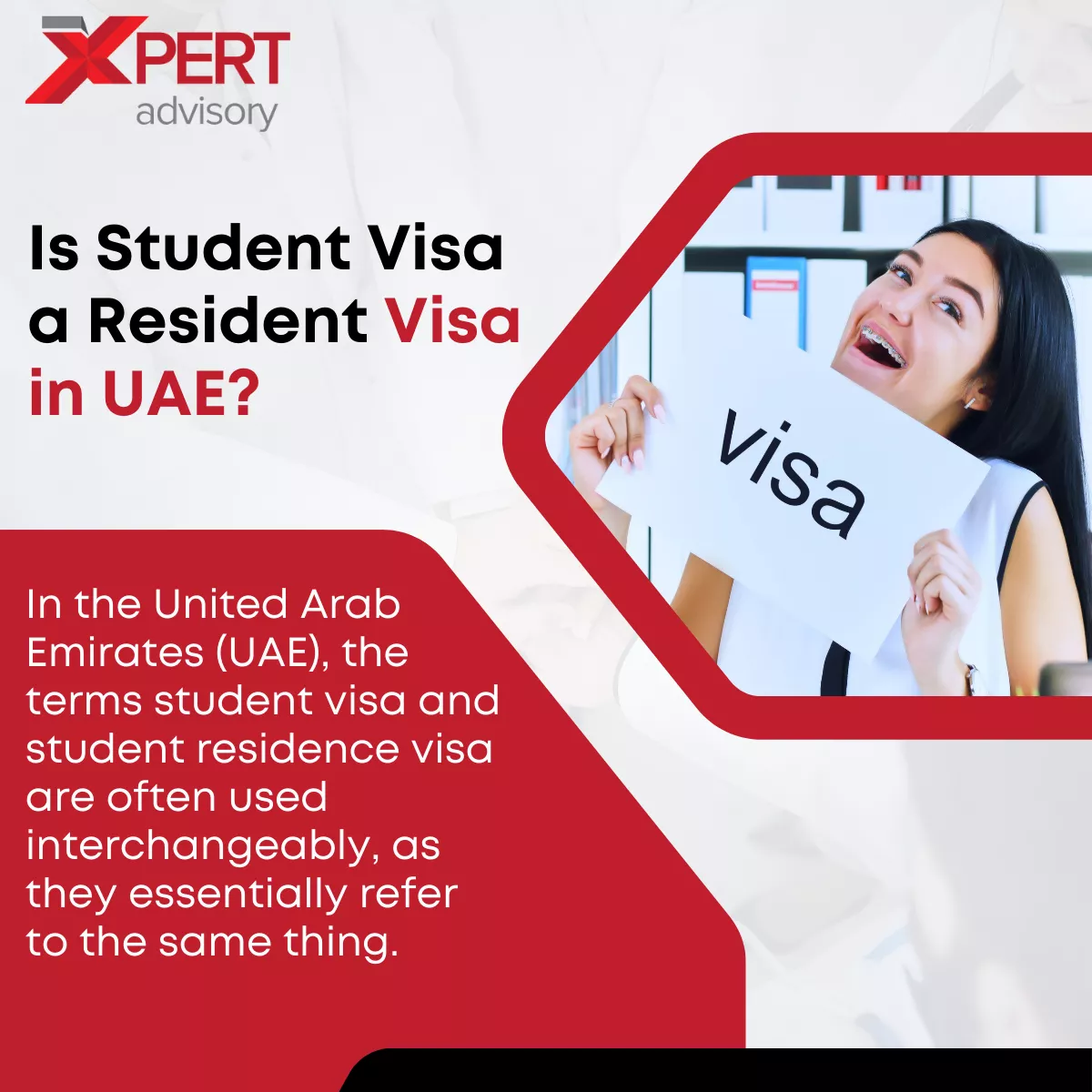 is student visa a resident visa in uae