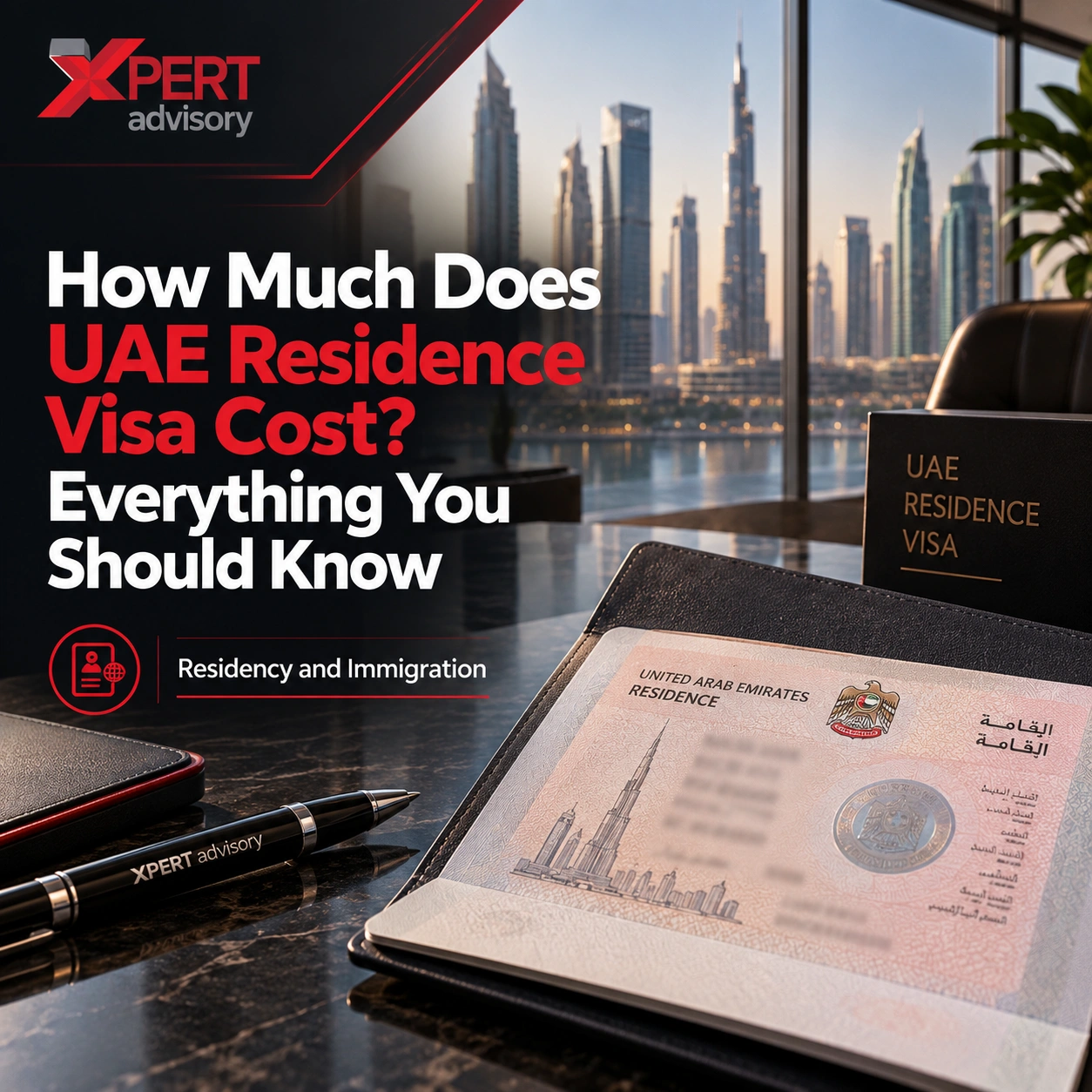 how much does uae residence visa cost
