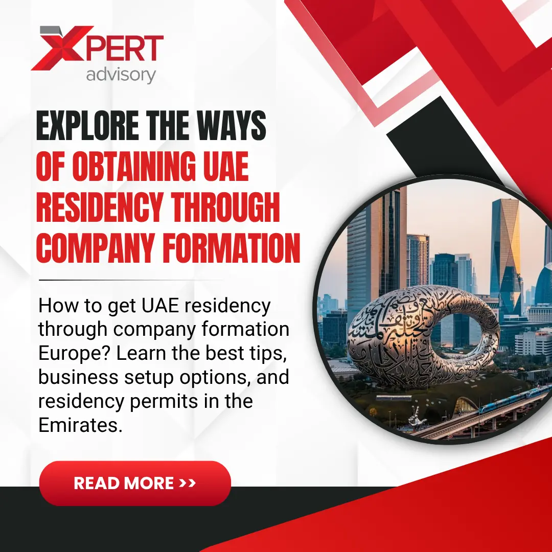 uae residency through company formation europe