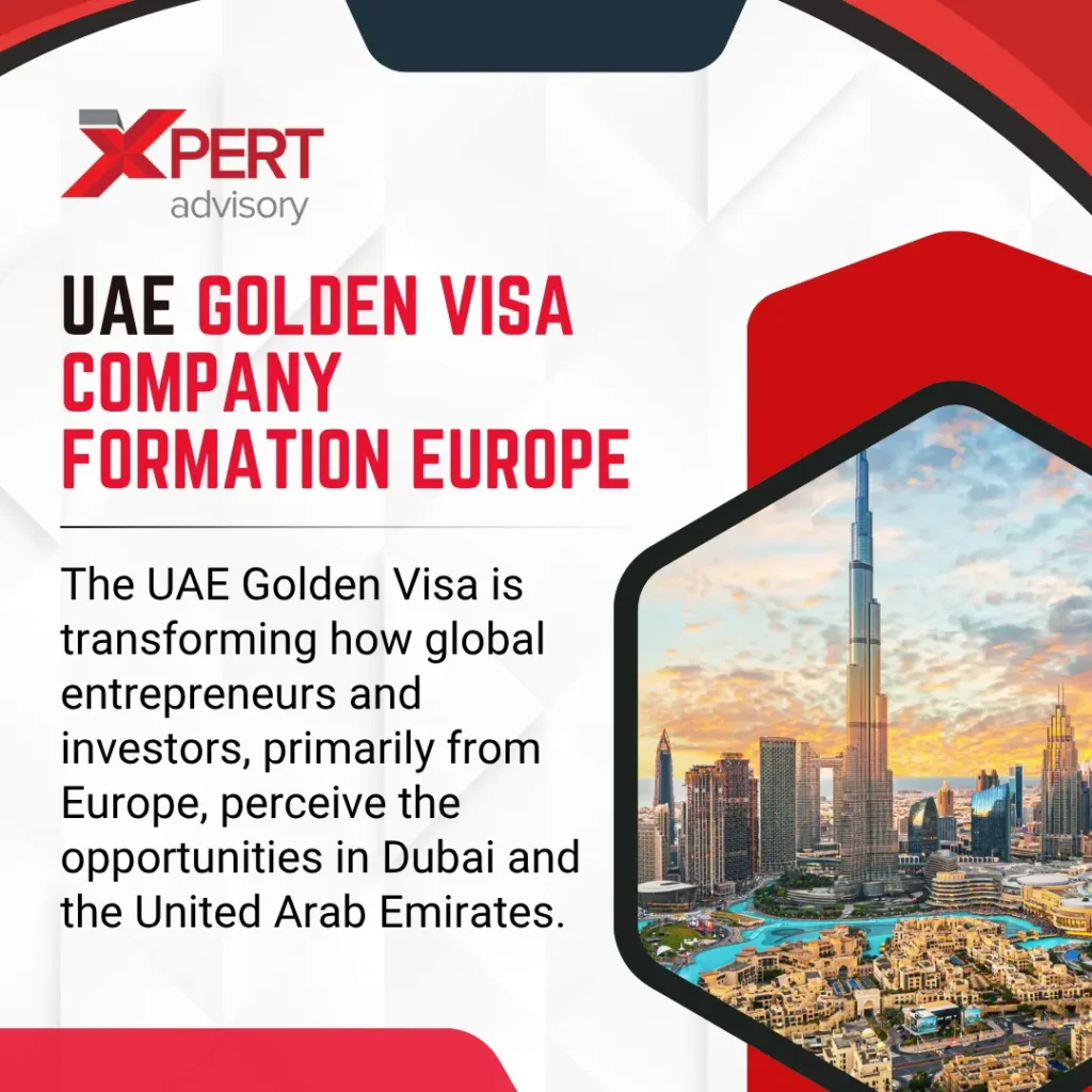 uae golden visa company formation europe