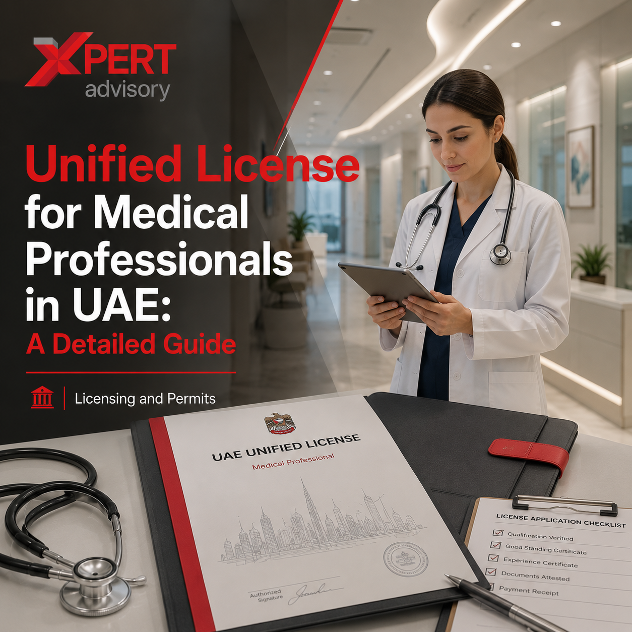 unified license for medical professionals in uae