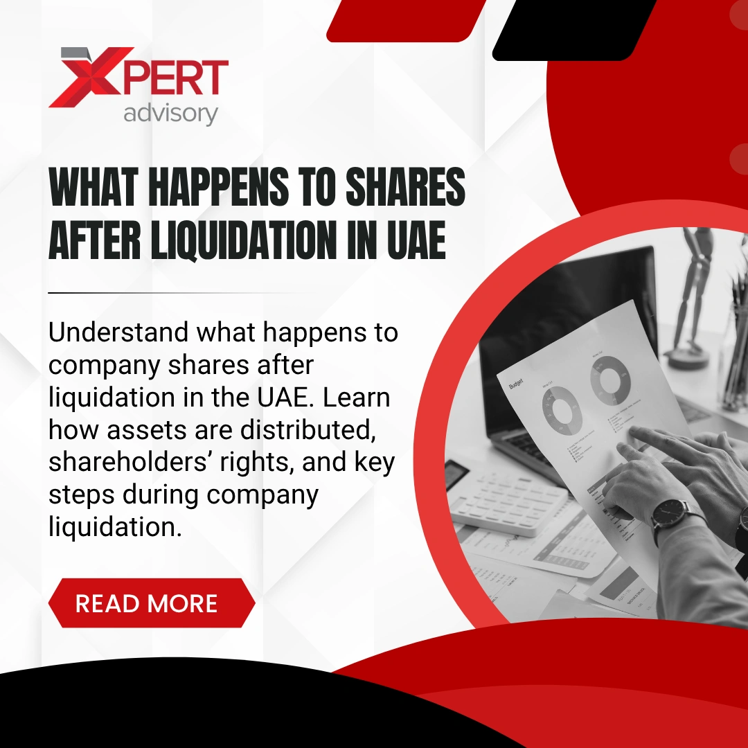 what happens to shares after liquidation in uae